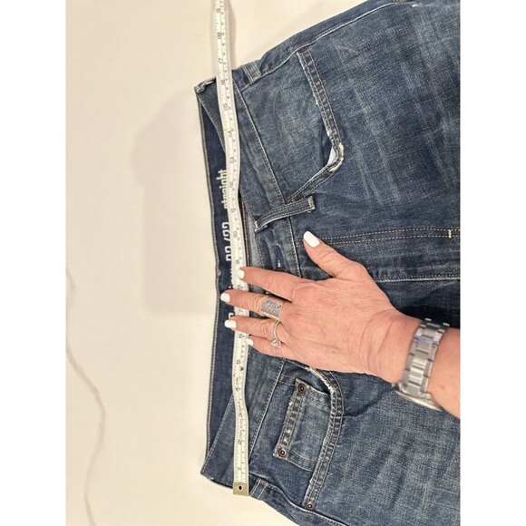 Men’s Daniel Cremieux Jeans‎ Size 33x32 Straight Leg Denim Ripped Relaxed EUC - Picture 7 of 14